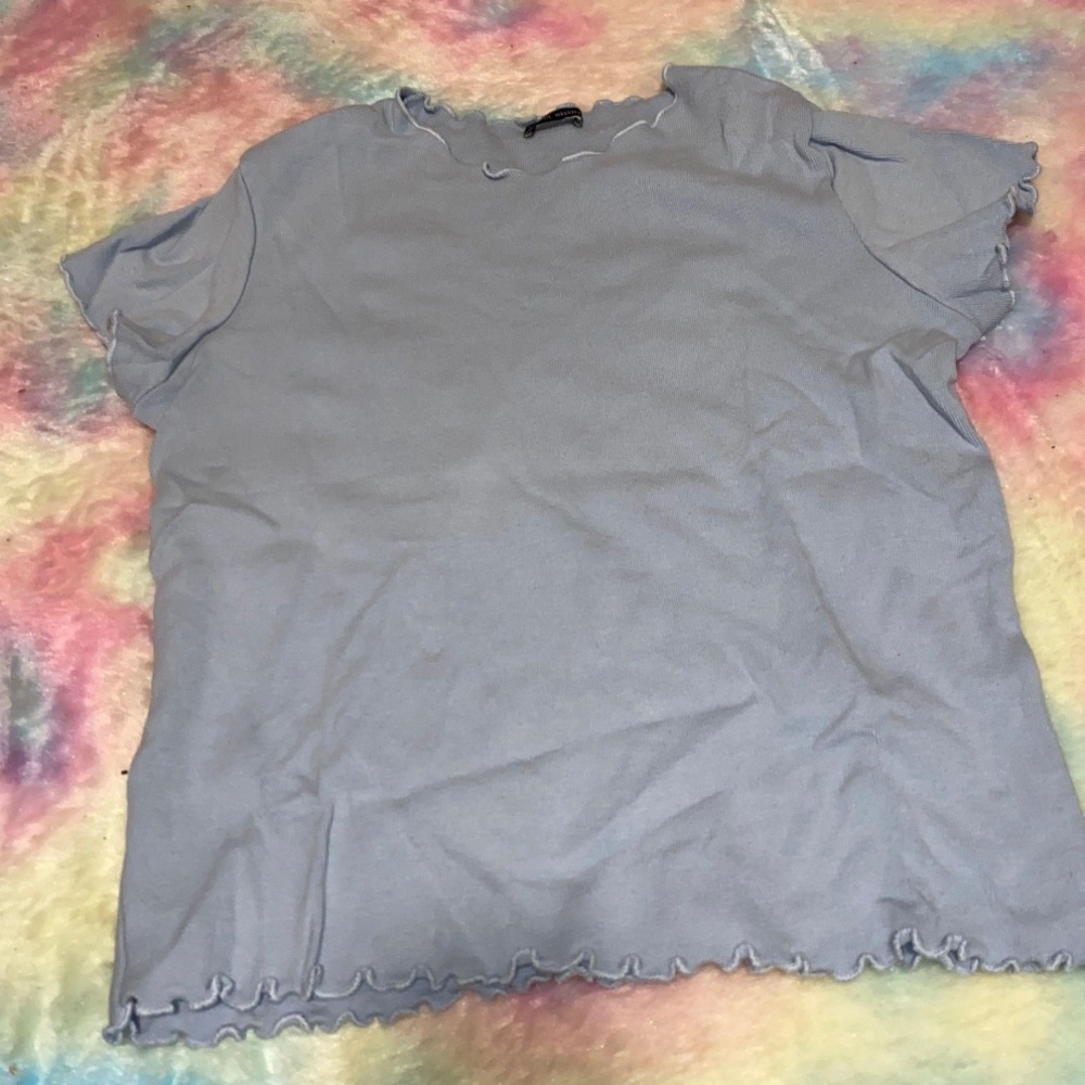 Light blue Brandy Melville top